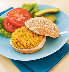 Healthy Chickpea Burger