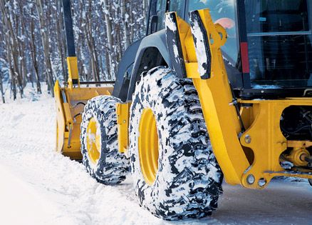 An angelic plow driver comes to the rescue of a woman overwhelmed by snow.