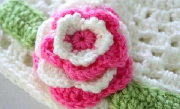 crochet rose