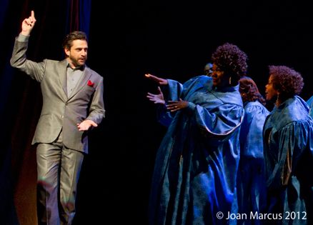 Raul Esparza inspires the faithful in Leap of Faith