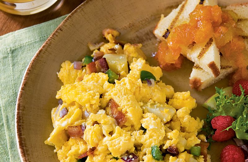 Boy Scout Skillet Egg Dish