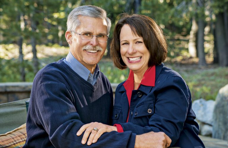 Lindy Wilson and her husband, Jim