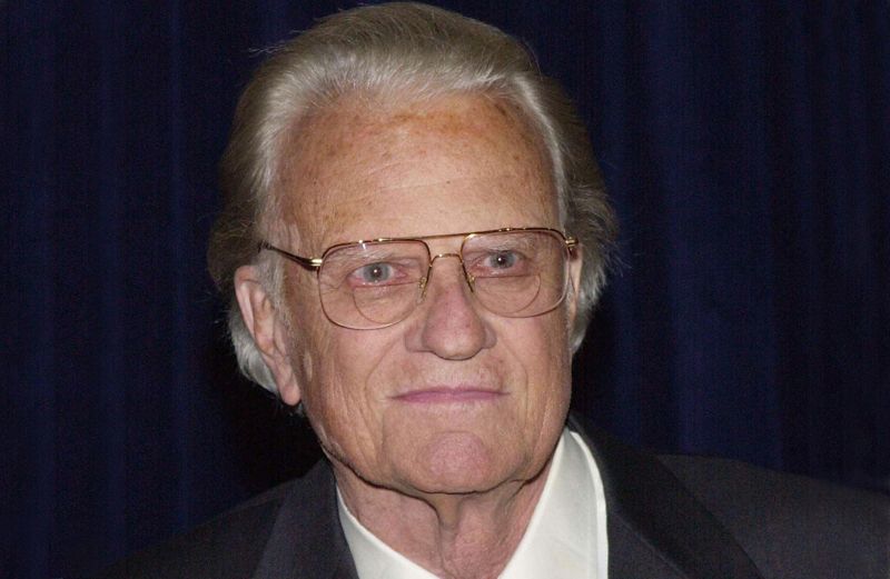 Rev. Billy Graham in 2000