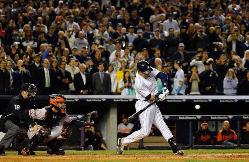 Derek Jeter at bat