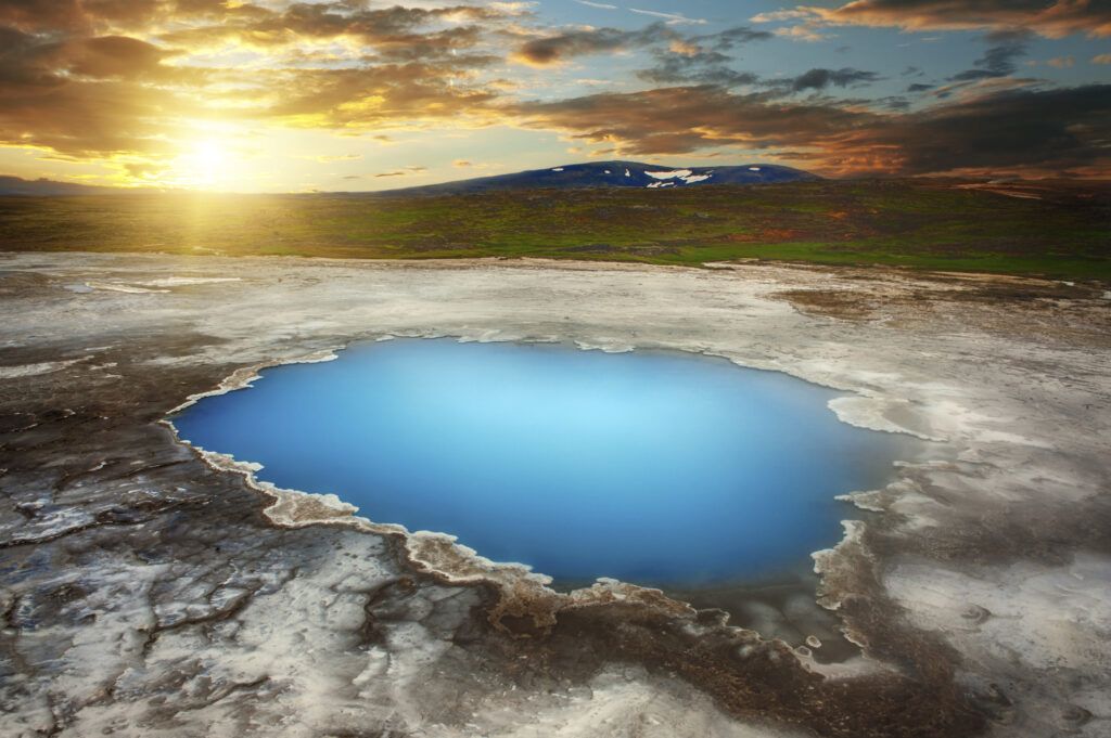 Hveravellir oasis in Iceland