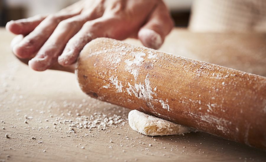 Guideposts: A Bowknot pastry miracle, rolling dough