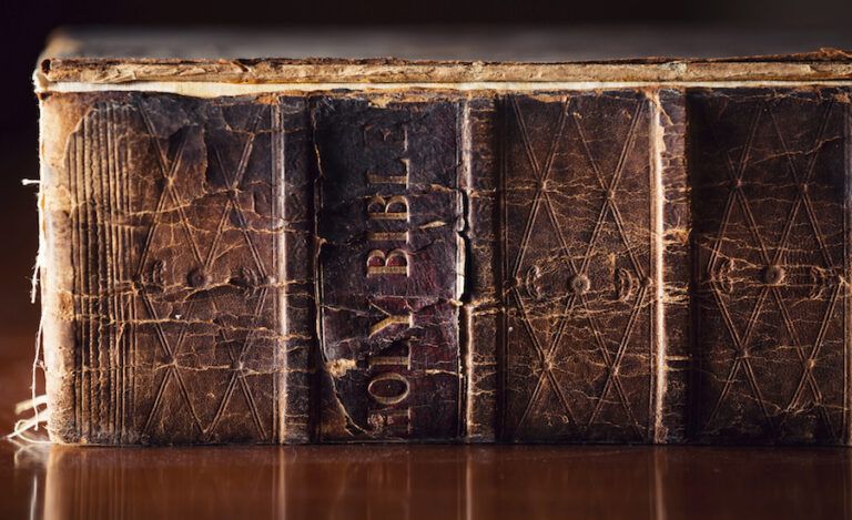 An old Bible. Thinkstock.