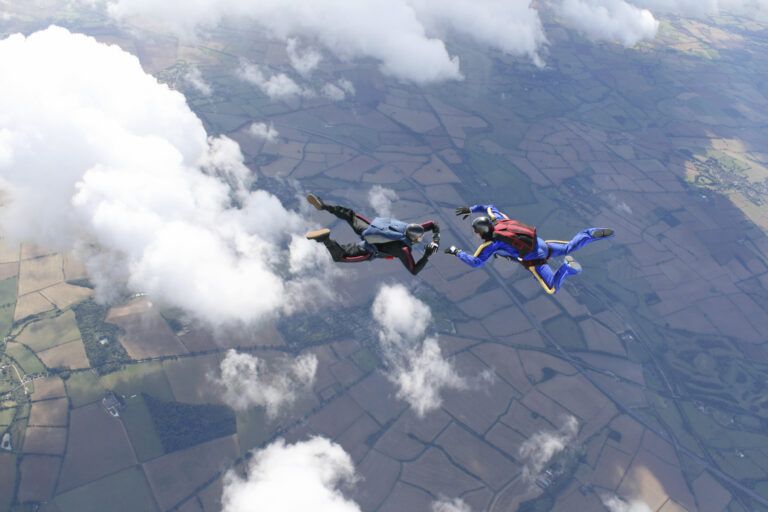 skydiving