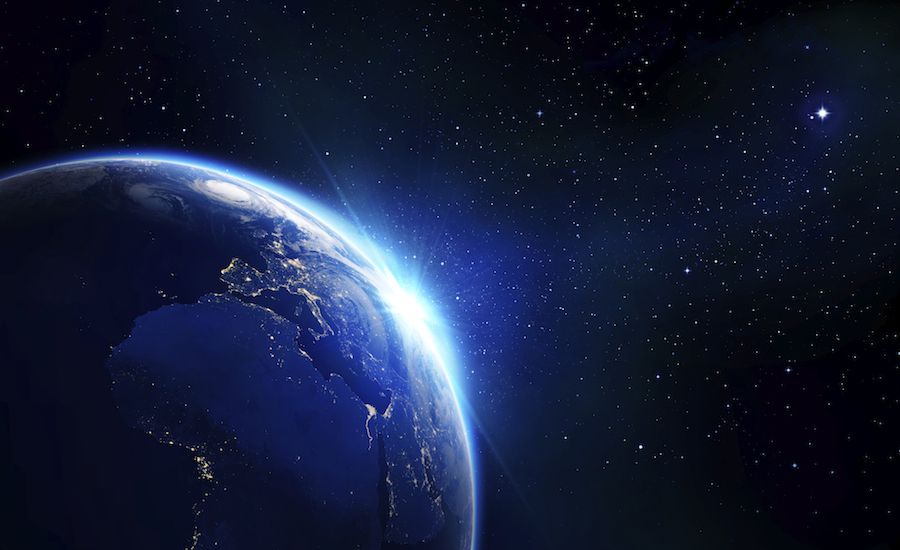 Earth at sunrise. Photo: Thinkstock.