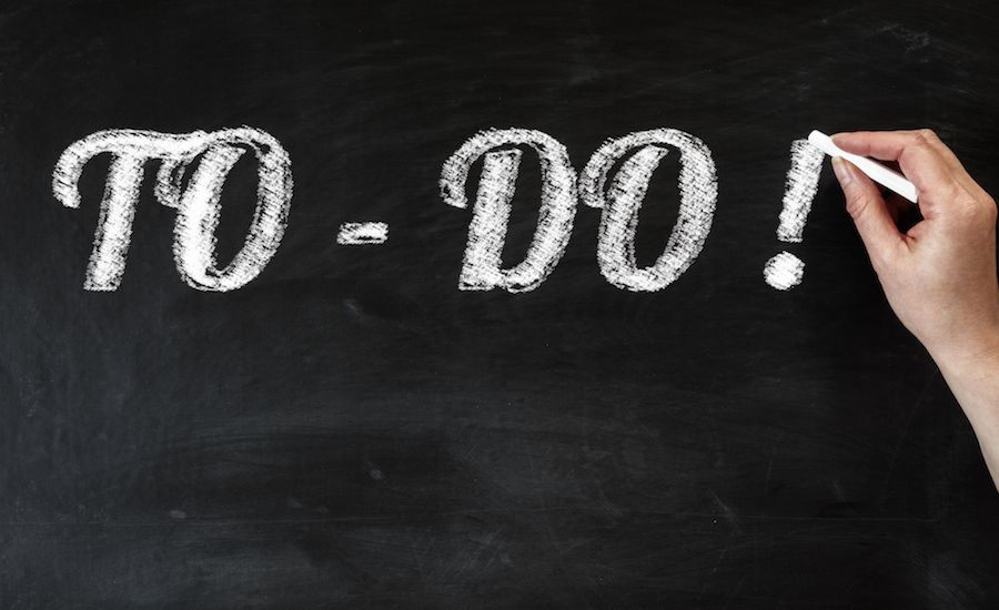 A "to do" list. Photo: Thinkstock.