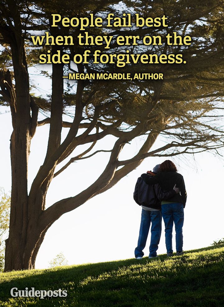 Forgiveness Quote Megan McArdle failure forgiveness blame