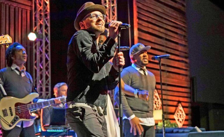 TobyMac singing on Beyond A.D.