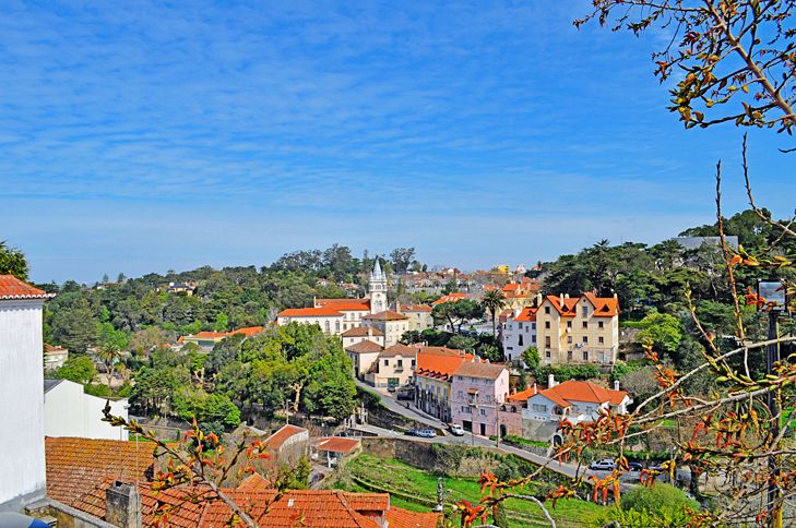 The picturesque town of Sintra was the summer residence of Portuguese kings for centuries.