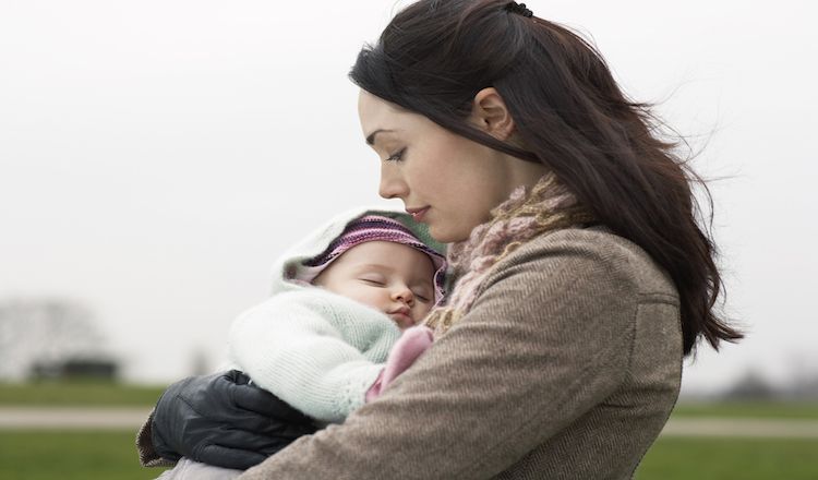 mom and baby sleeping Author Amy Julia Becker learned 5 life lessons from her children.