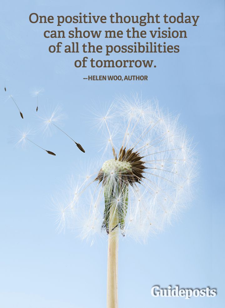 positive quote tomorrow possibilities Helen Woo