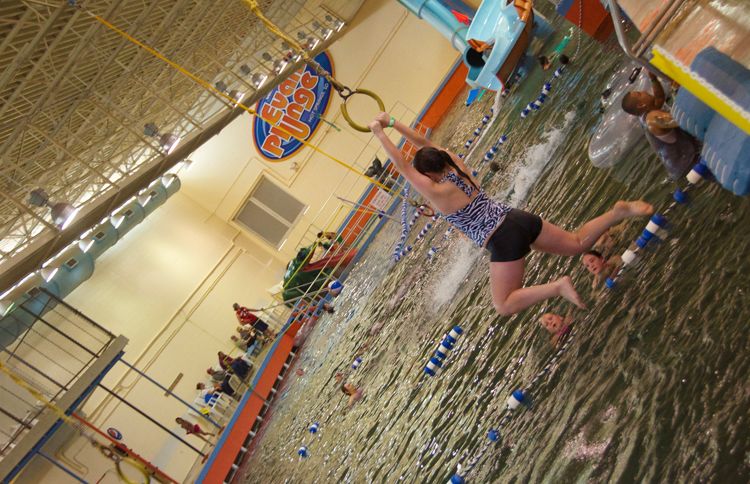 Guideposts: Kids cavort in the natural spring water at Evans Plunge in Hot Springs, S.D.