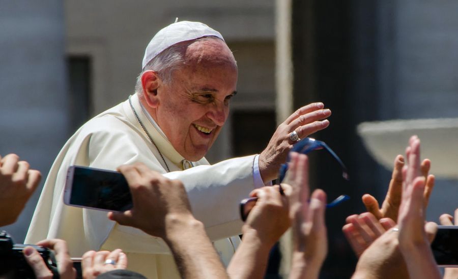 Guideposts: Pope Francis in St Peter's Square - Vatican