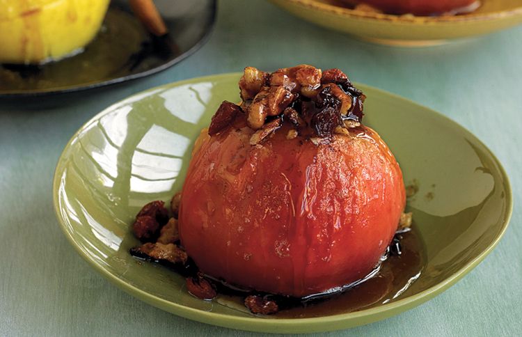 Guideposts: Cranberry-Walnut Baked Apples