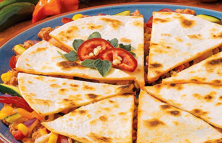 Guideposts: Turkey Quesadillas