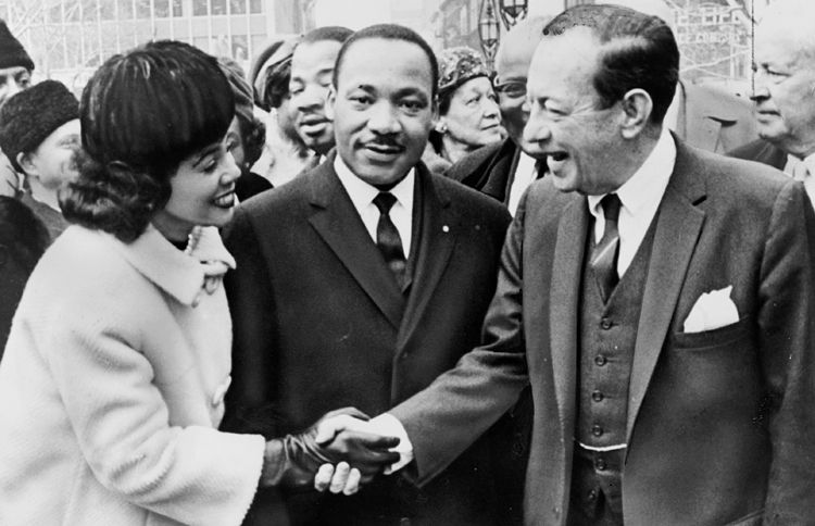 Guideposts: New York's Mayor Robert Wagner greets Dr. & Mrs. Martin Luther King, Jr. at City Hall