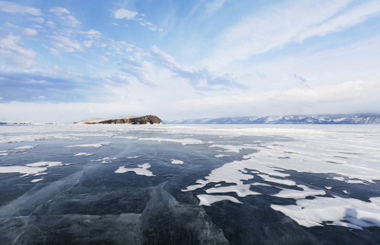 In Siberia, people celebrate New Year's by diving into frozen lakes