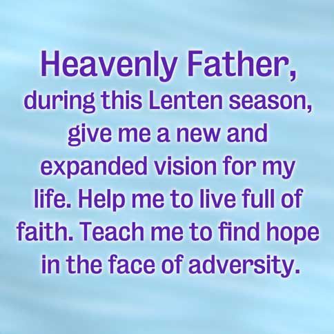 Guideposts: An inspiring prayer for Lent