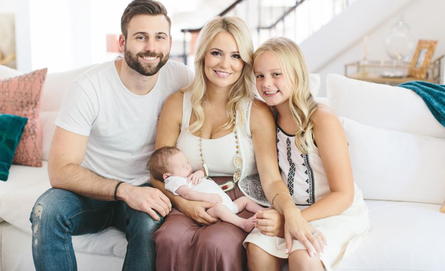 Emily Maynard and family