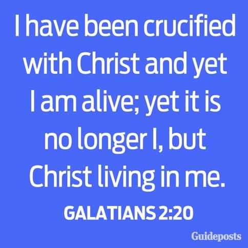 Guideposts: An Easter prayer taken from the Book of Galatians