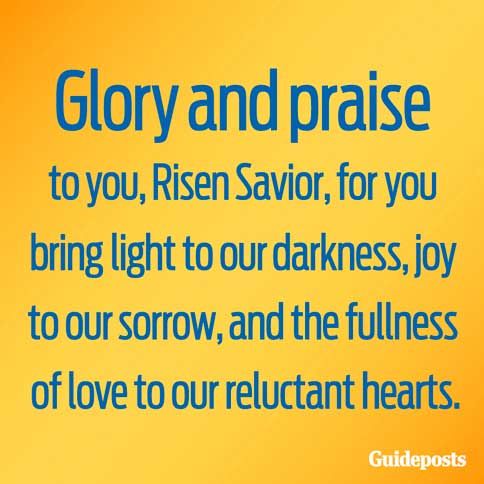 Guideposts: An inspiring Easter prayer