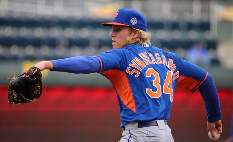 Noah Sydergaard Mets Pitcher's Two Homeruns