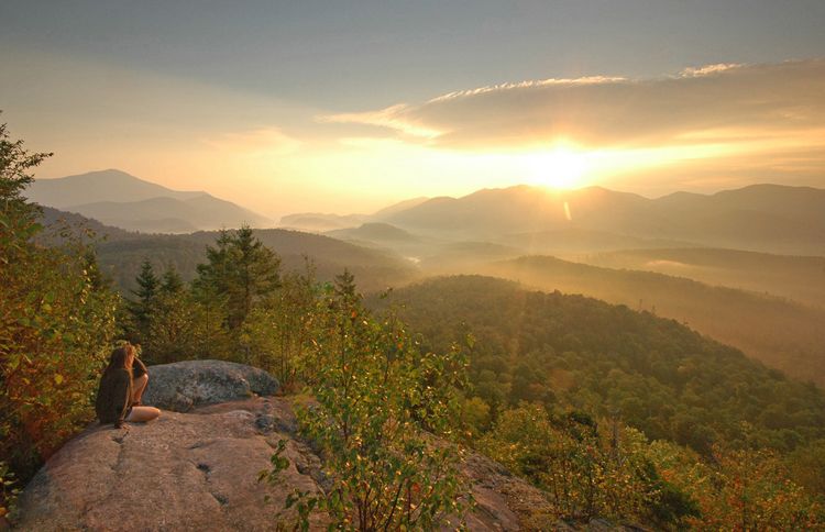 Sunrise in the Adirondacks