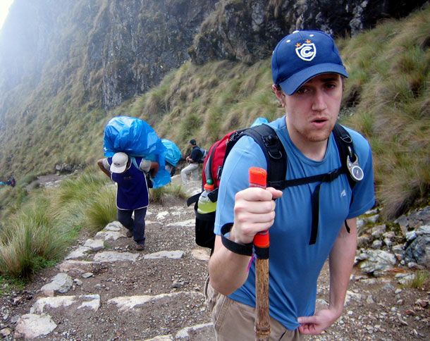 Adam was never in better shape—physically and spiritually—than he was at the end of the Inca trail.