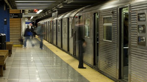 A random encounter on the subway or a message from God?