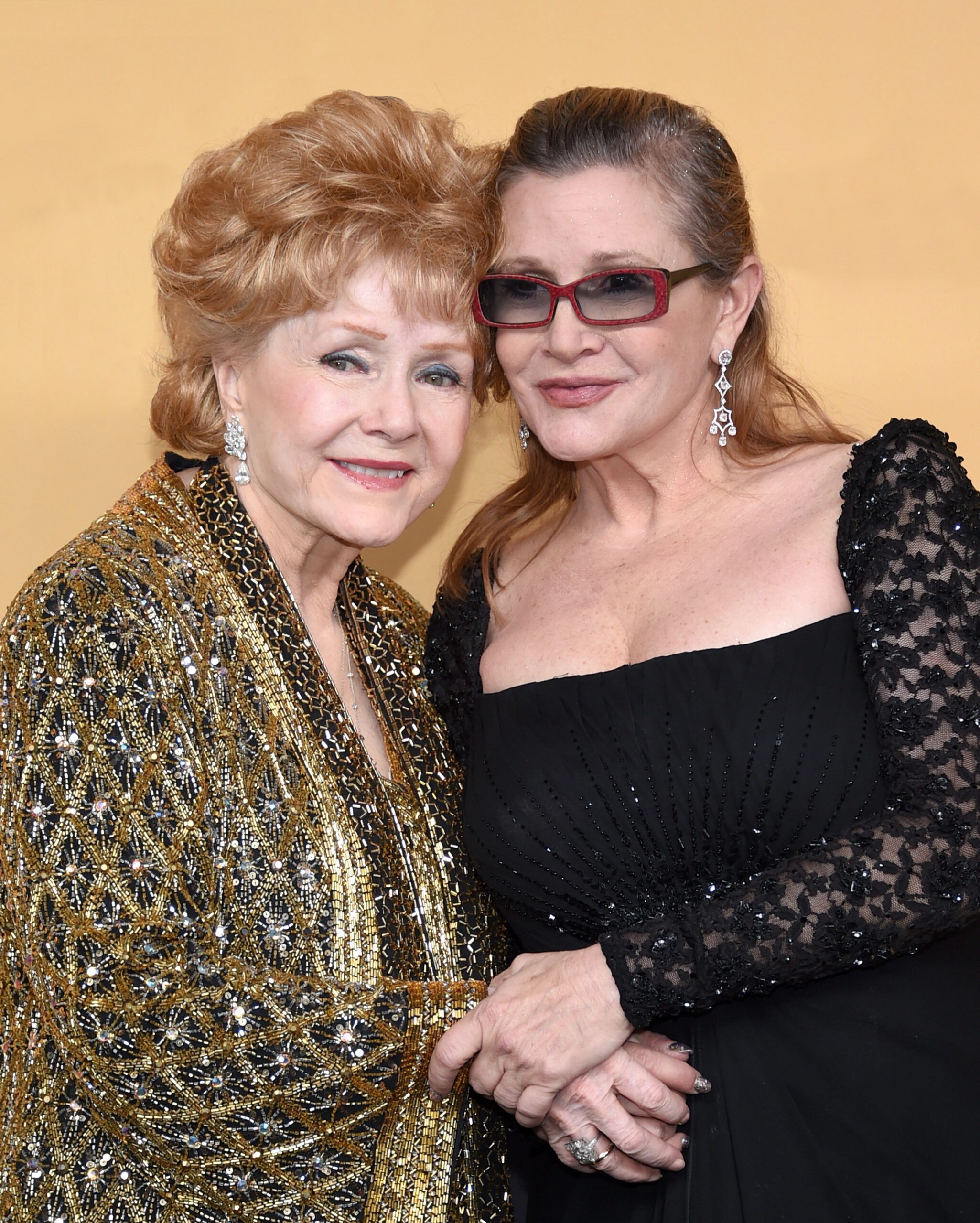 Debbie Reynolds and Carrie Fisher