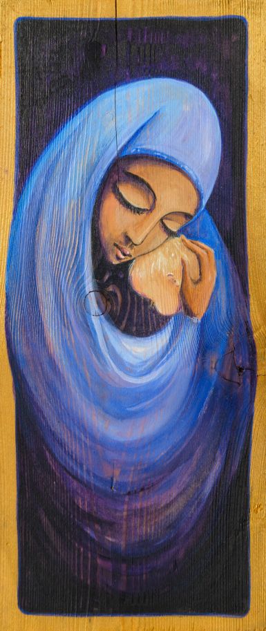 Mary and Baby Jesus, Christmas, Luke 2:4-7, Guideposts