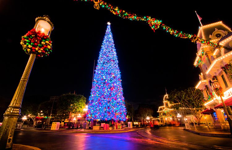 Guideposts: Disneyland's tree  stands 60 feet tall and is decorated with more than 1,800 ornaments and 70,000 lights