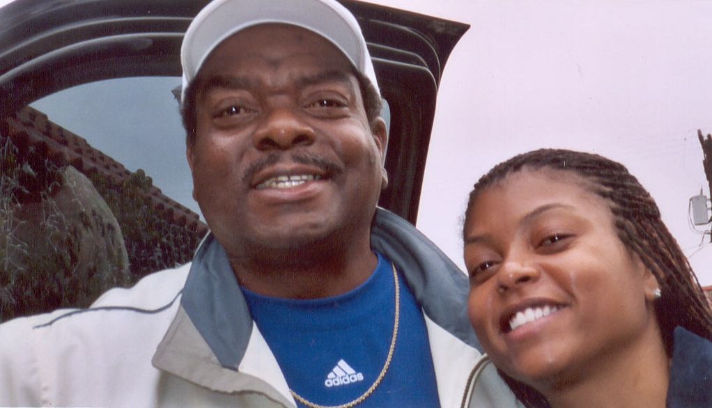 Taraji P. Henson with her dad