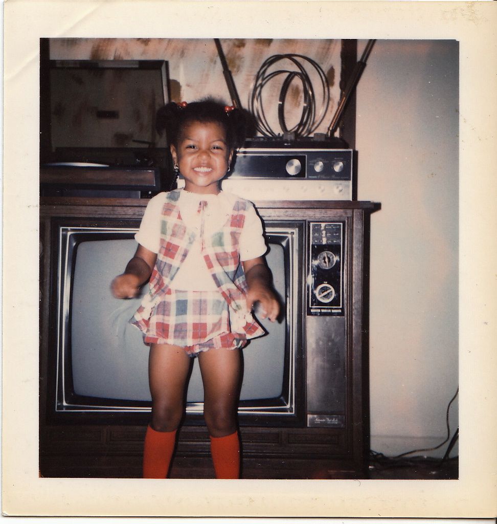 Taraji P. Henson, age 2