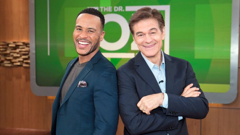 Dr. Oz and Devon Franklin