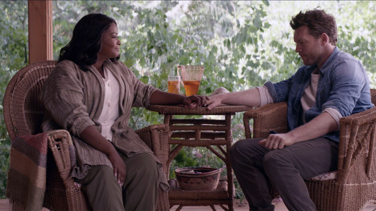 Octavia Spencer and Sam Worthington