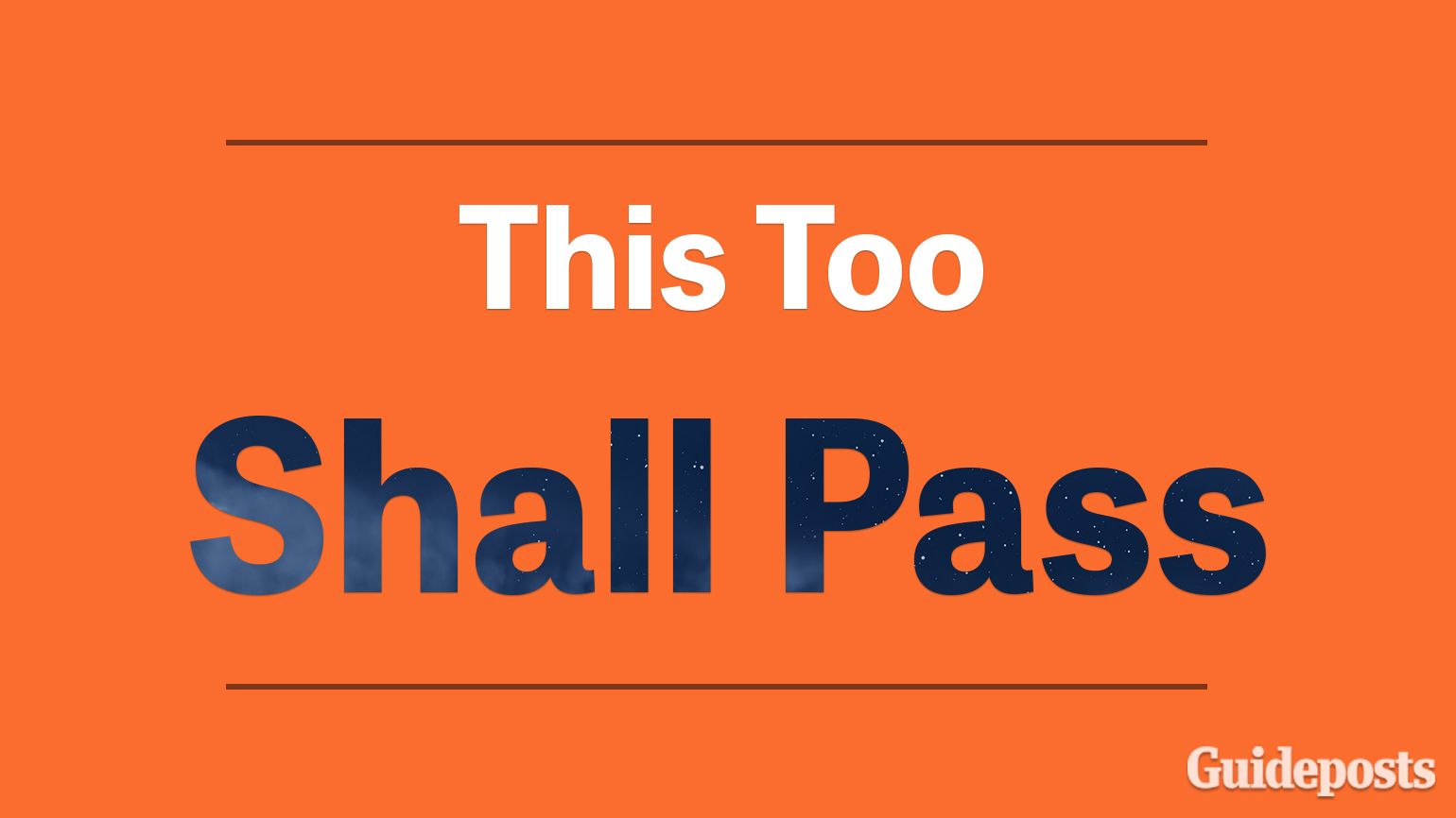 This Too Shall Pass