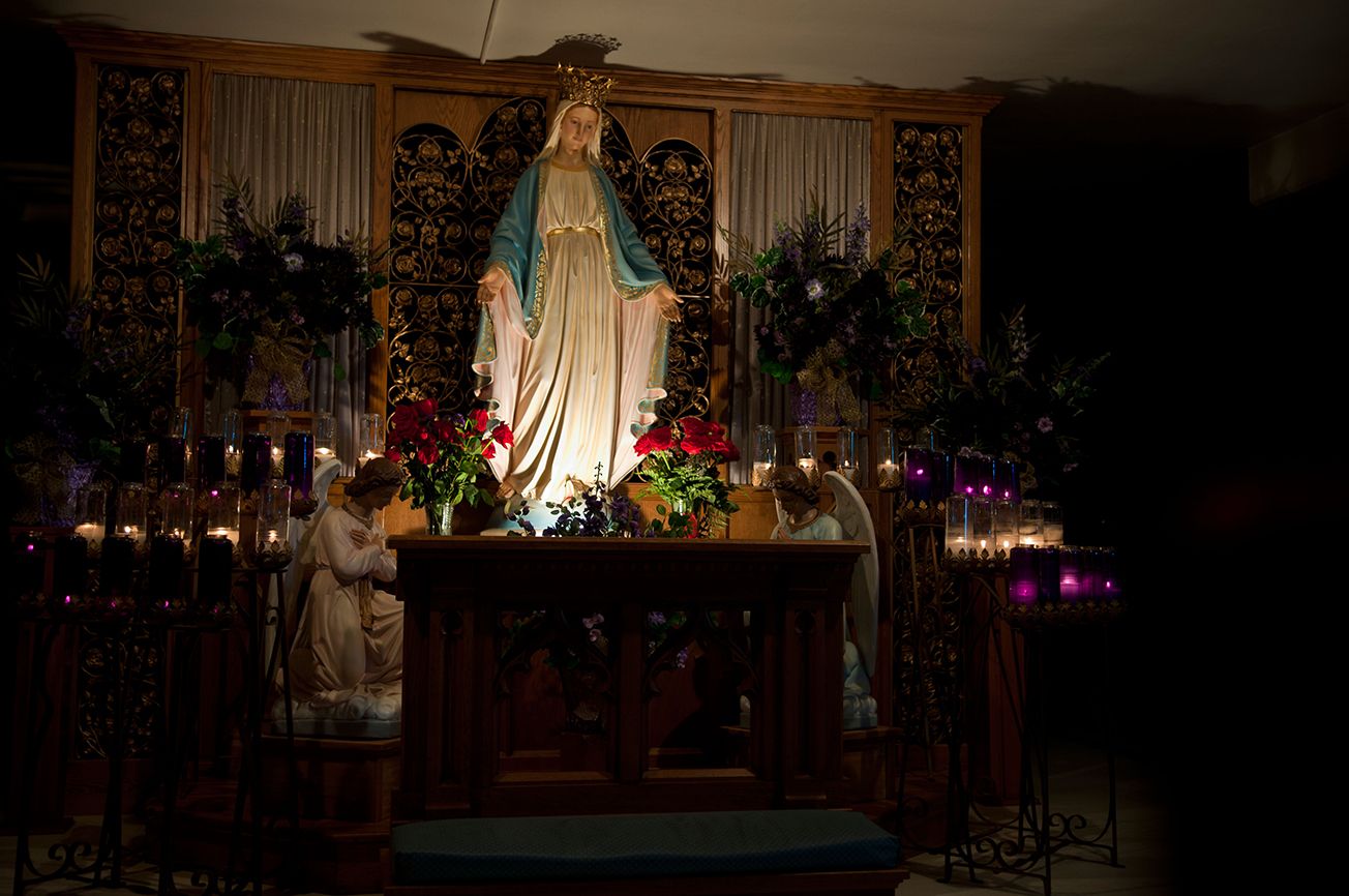 The Shrine of Our Lady of Good Help in Champion, Wisconsin