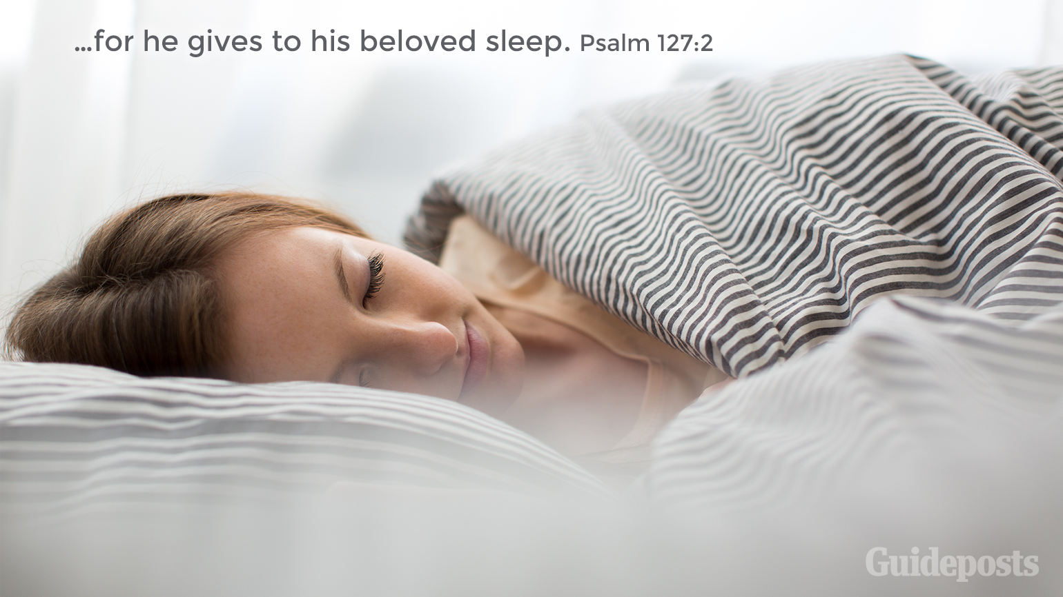 7 Bible Verses for a Good Night's Sleep "For he gives to his beloved sleep." Psalm 127:2 Faith and Prayer Bible Resources