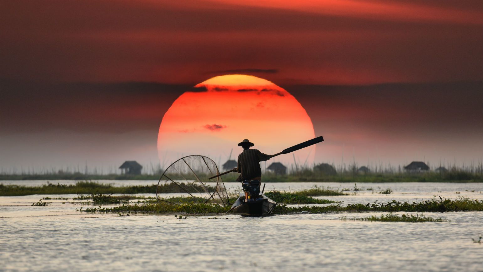 Fisherman in Vietnam