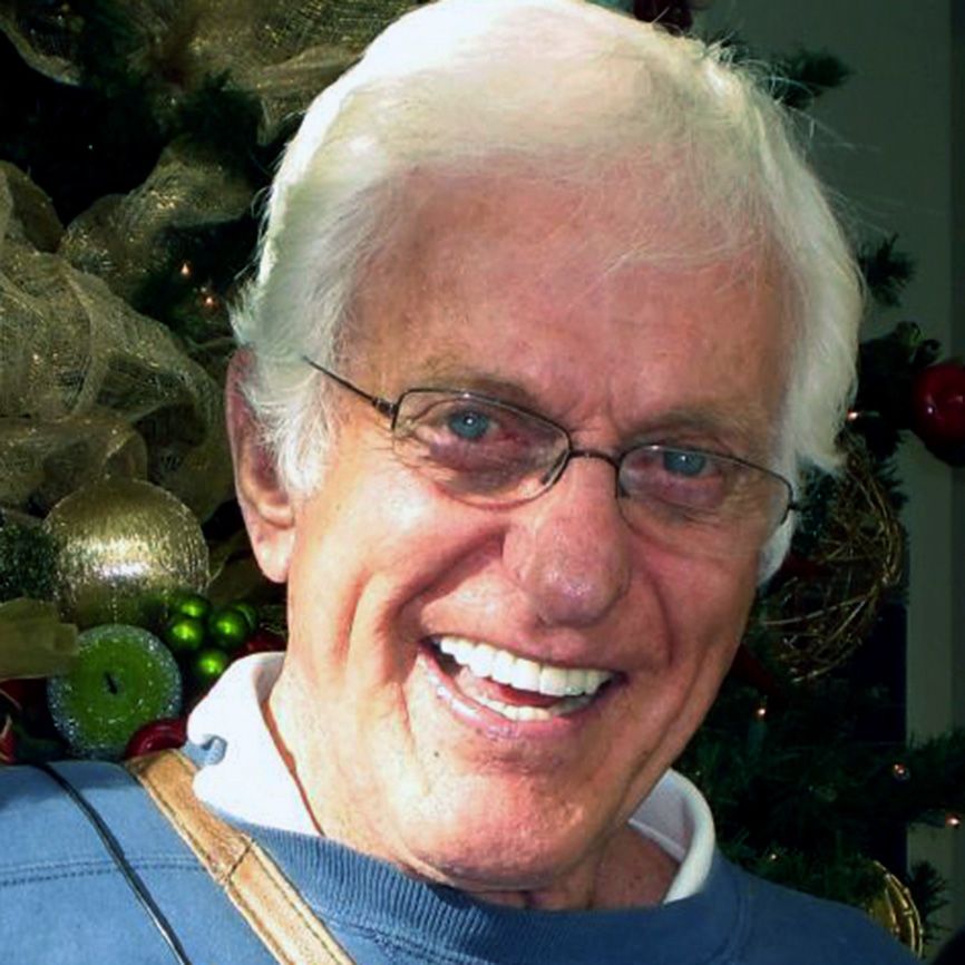 Actor and comedienne Dick Van Dyke