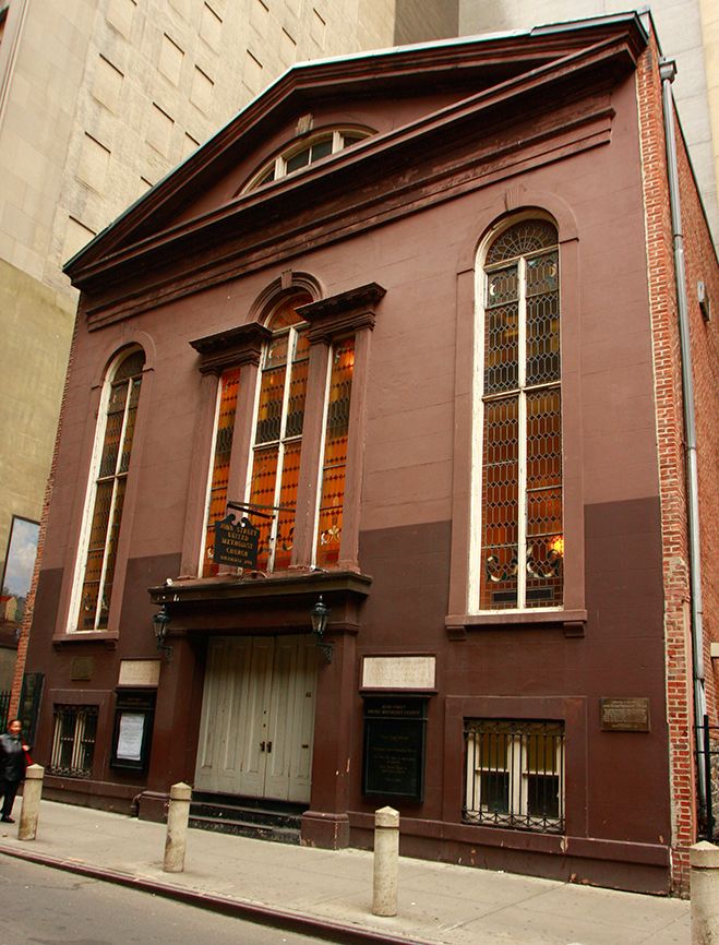 John Street Methodist Church, the Methodist congregation in the United States