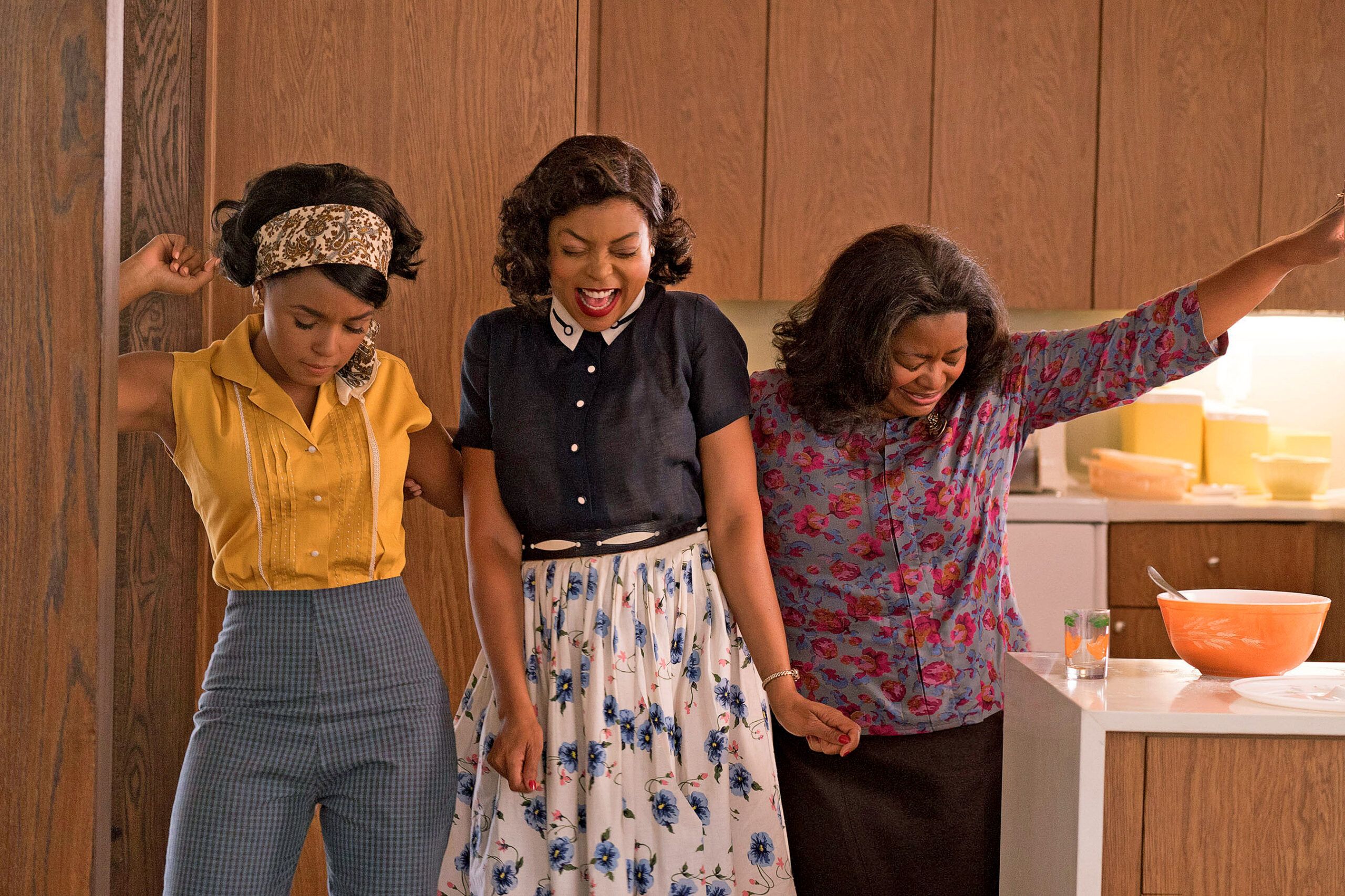 Taraji P Henson, Octavia Spencer, Janelle Monae in Hidden Figures