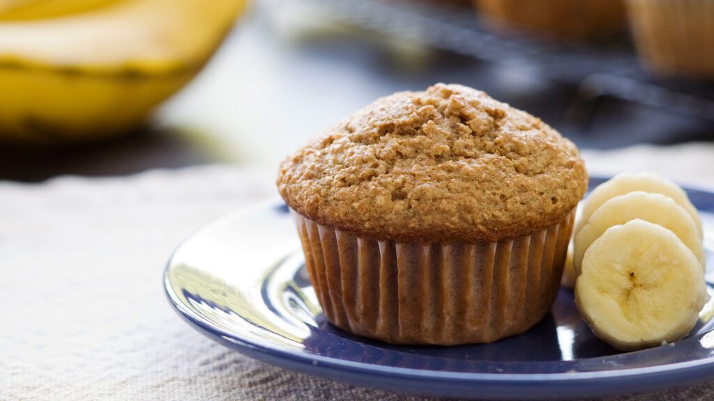 Hearty Banana Muffins