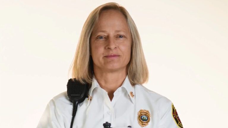 Jan Rader, fire chief in Huntington, West Virginia