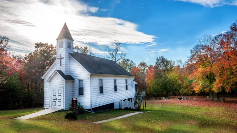 A small country church